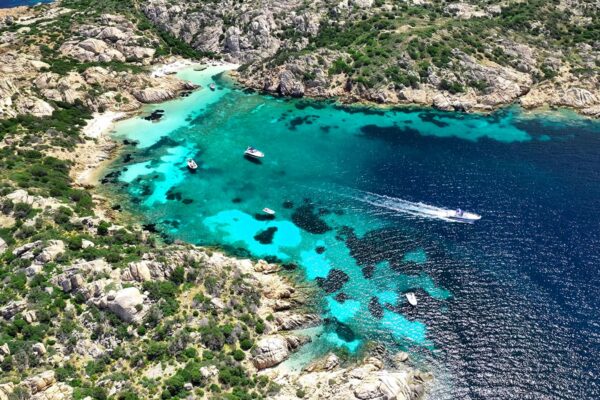 Itinerary 1 - Maddalena + Caprera - mappa